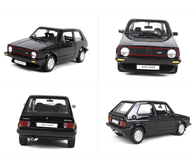 Bburago 1:24 1979 Golf GTI имитация сплава Модель автомобиля ремесла украшение Коллекция игрушек инструменты подарок
