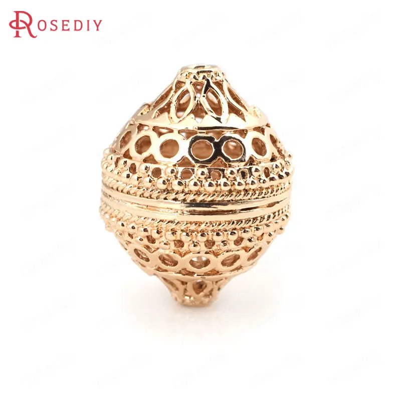 2 шт. бусины для браслета цвета шампанского|spacer beads|brass spacer beadsbrass |