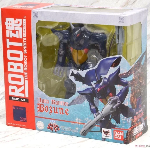 Original BANDAI Tamashii Nations Robot Spirits No.208 Action Figure - Bozune from "Aura Battler Dunbine" | Игрушки и хобби