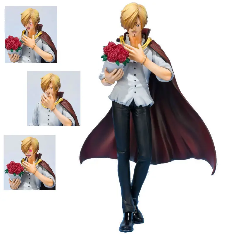 Аниме ZERO Vinsmoke Sanji цельнокроеная Роза из ПВХ коллекционная фигурка игрушки 17