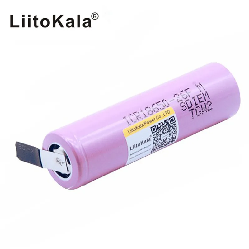 Liitokala ICR18650-26FM новинка 100% оригинал 18650 2600 мАч литий-ионный аккумулятор 3 7 в