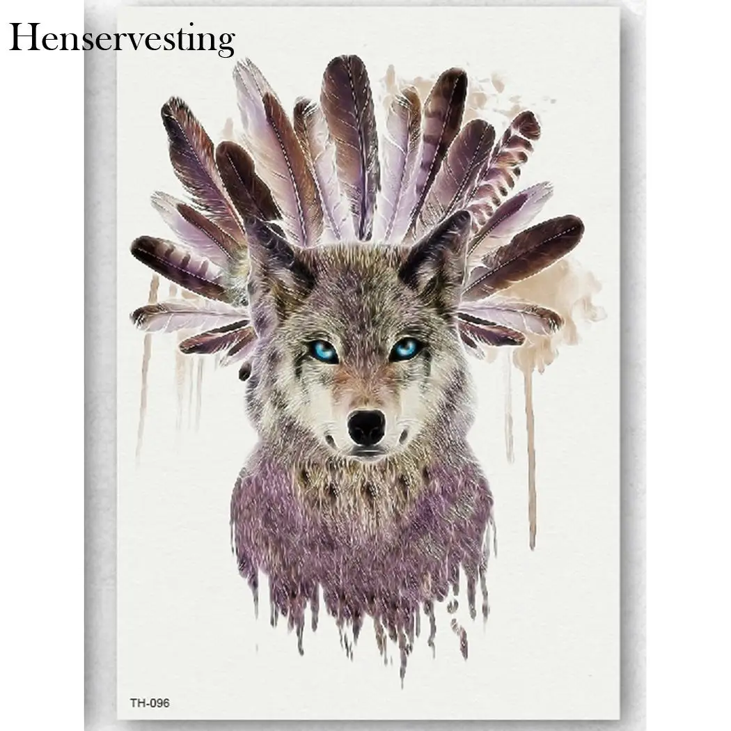 Различные модные водонепроницаемые унисекс стили шаблон татуировки