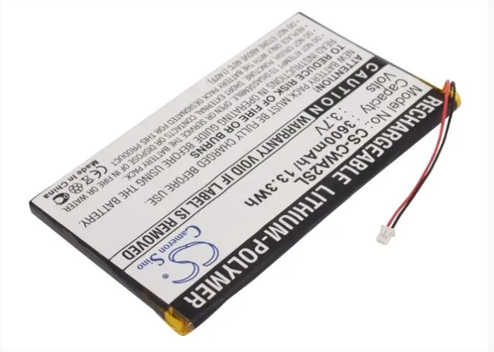 Cameron Sino 3600mAh battery for  COWON PMP A2 20GB 30GB  A3 60GB  80GB  MP3, MP4, PMP Battery
