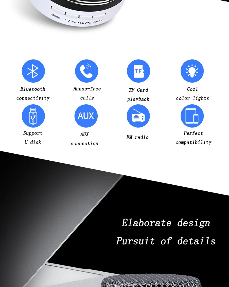 PHSOULTONE Bluetooth динамик мини Колонка s Громкая связь портативный беспроводной динамик Саундбар с микрофоном Музыка для TF MP3 плеер