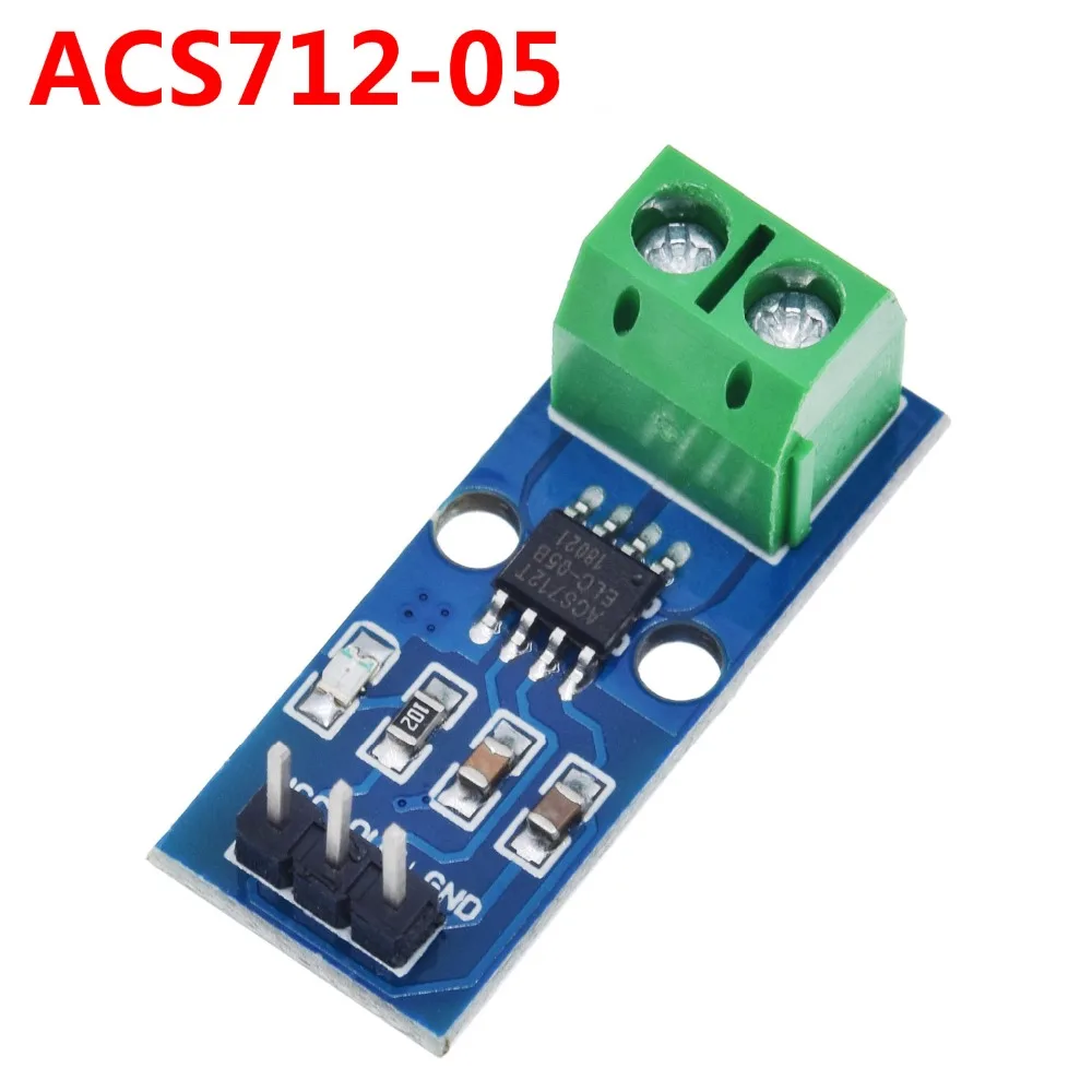 1 шт. GREAT IT ACS712 5A 20A 30A диапазон зал Текущий сенсор модуль ACS712 модуль для Arduino 5A 20A 30A