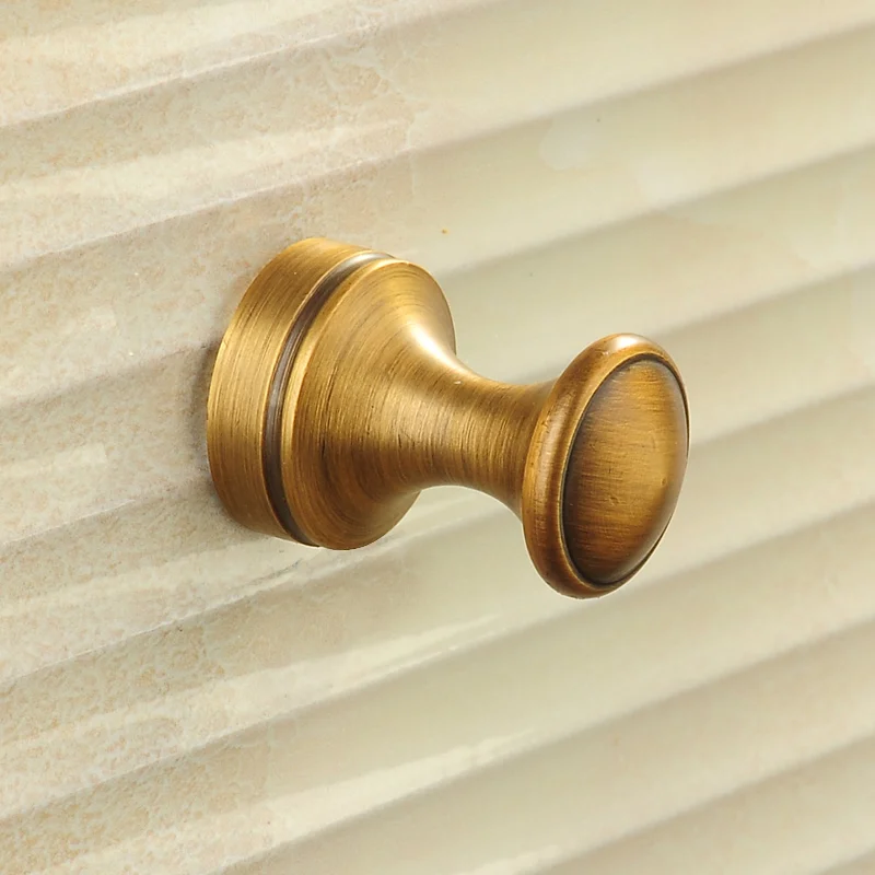 Крючок для халата настенный крючок из античной латуни вешалка одежды полотенец в
