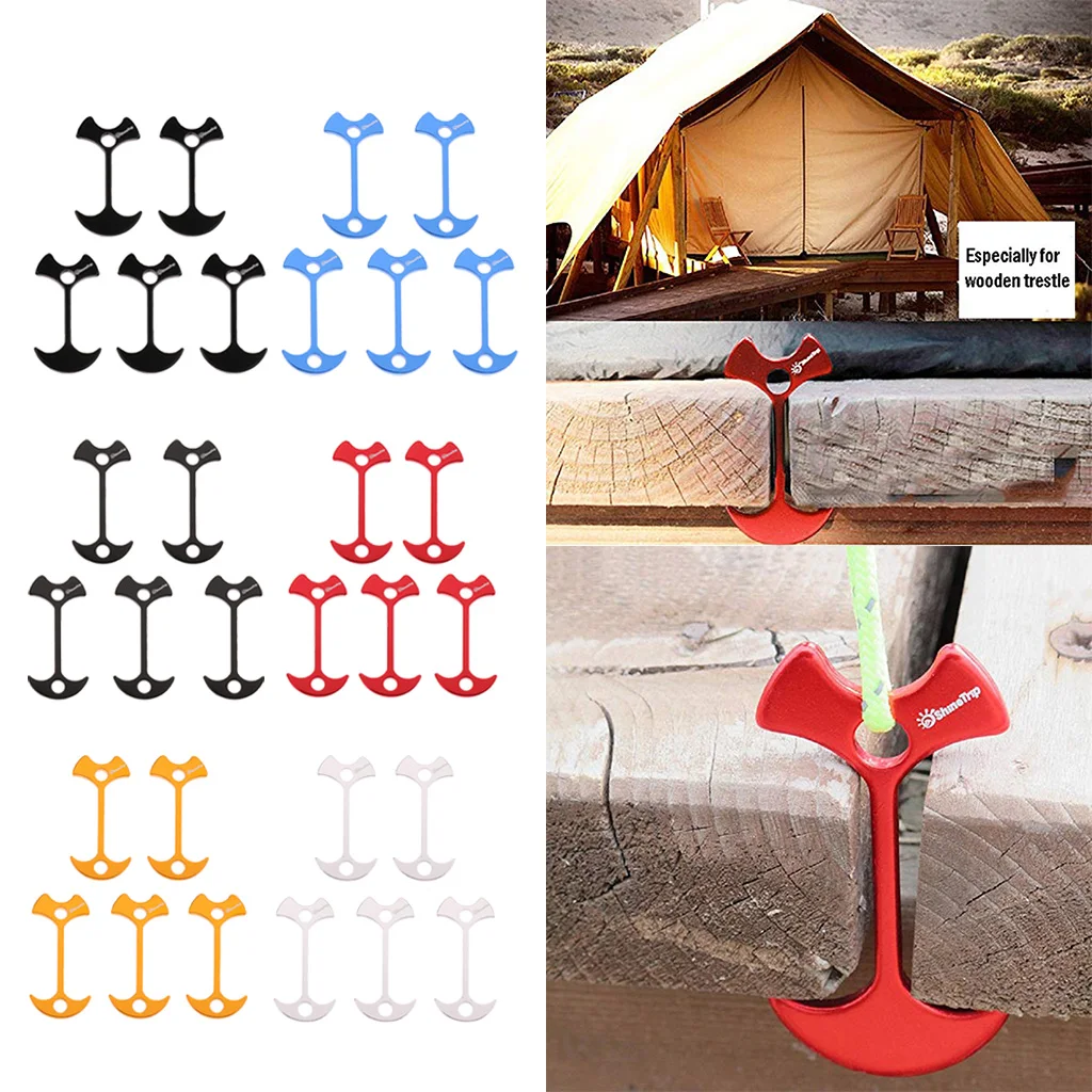 5 шт. Новинка палатка из алюминиевого сплава якорь Guy линия бегунов веревка гвозди