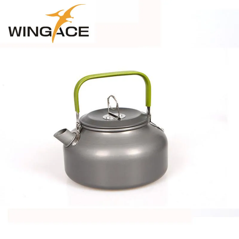 WINGACE походная посуда для кемпинга кастрюля чайник походный набор складная