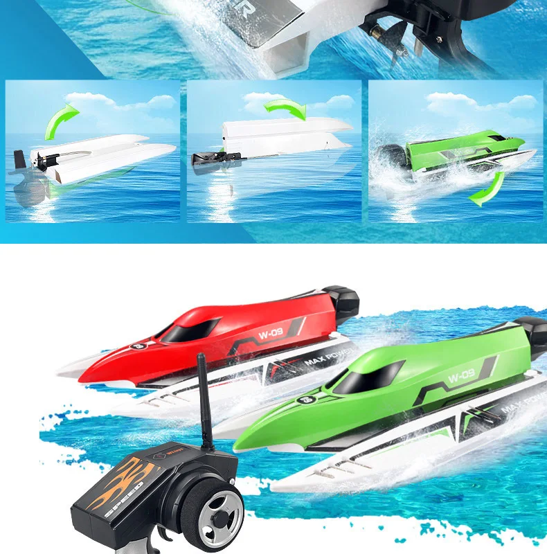 Wltoys WL915 2,4 ГГц пульт дистанционного управления бесщеточная лодка высокая скорость 45 км/ч RC лодка Максимальная мощность Rc игрушки для детей VS FT012 FT009