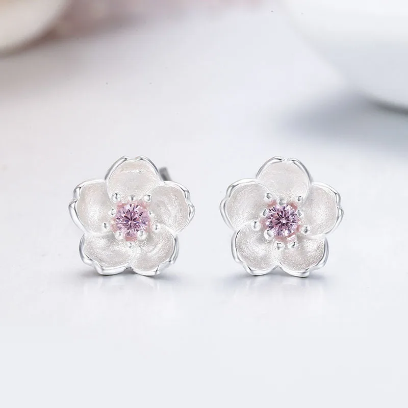 Серьги гвоздики женские из серебра 925 пробы с фианитами|cz stud earrings|stud earringsstud earrings for