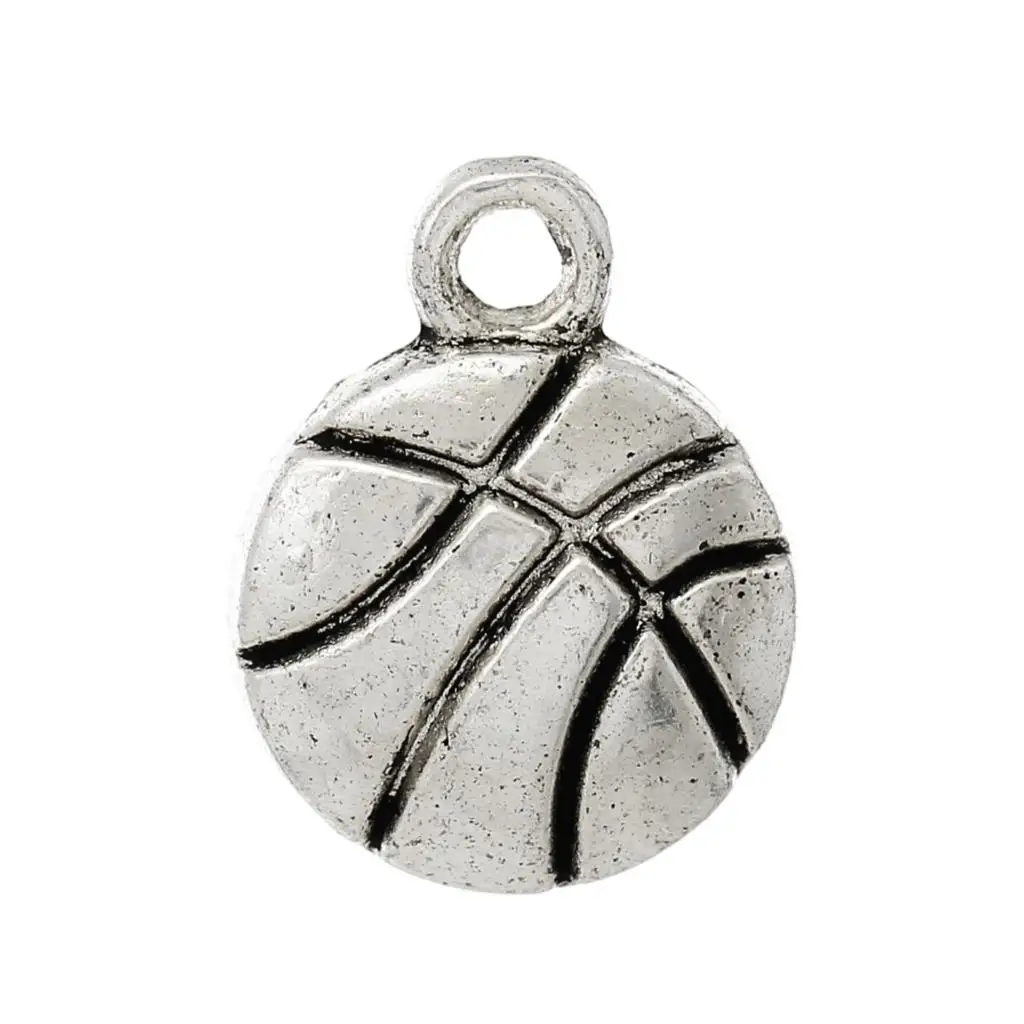 DoreenBeads подвески из цинкового металлического сплава для баскетбола античный
