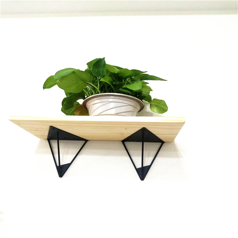 2 шт./лот Треугольный Кронштейн настенная полка держатель для домашнего хранения