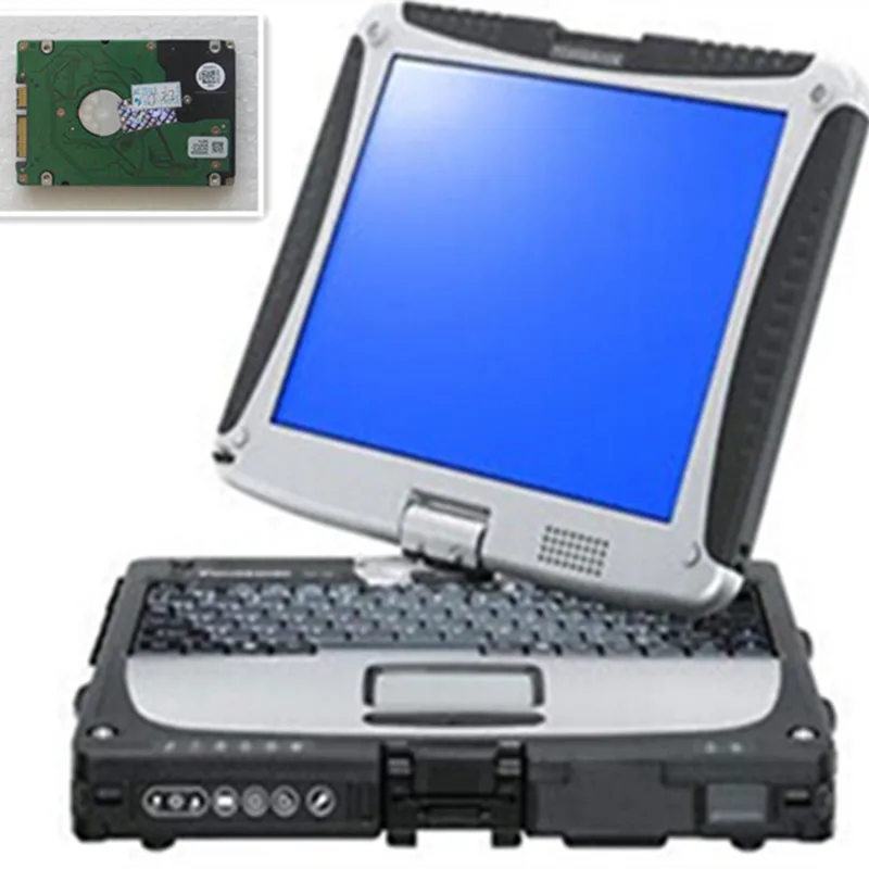 Женский военный ноутбук Toughbook, диагностический ноутбук CF19 может работать для bmw icom a2 и mb star c4/c5, свободная идентификация