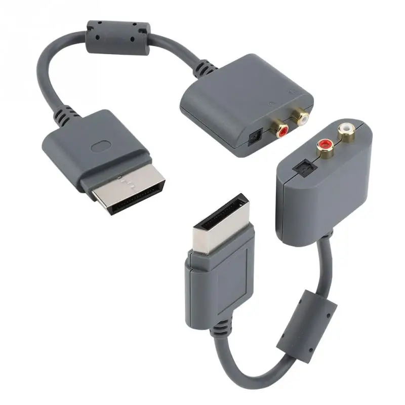Оптический аудиоадаптер 30 см RCA кабель переходник для игровой консоли