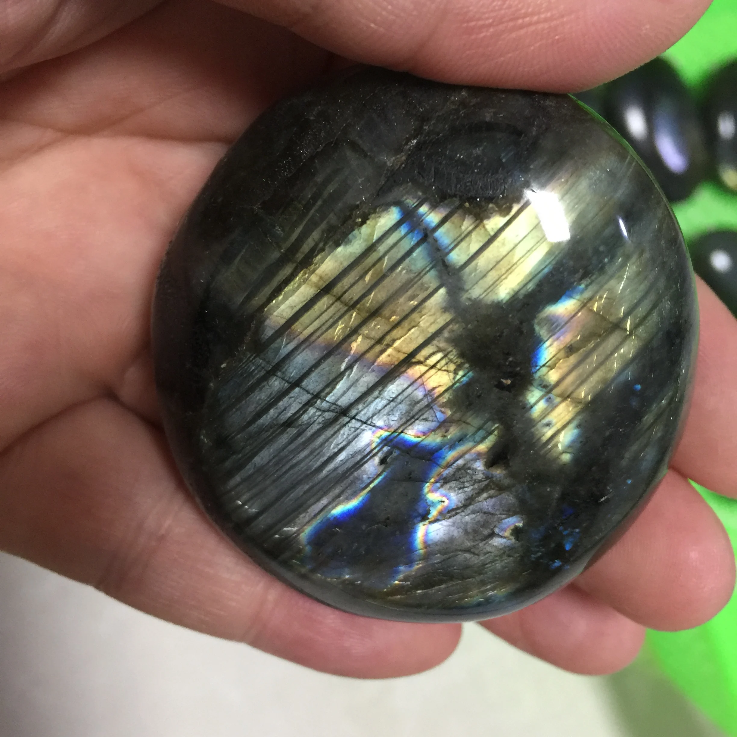 Непревзойденные натуральные камни Лабрадорита 100 160 г красочный свет Feldspar