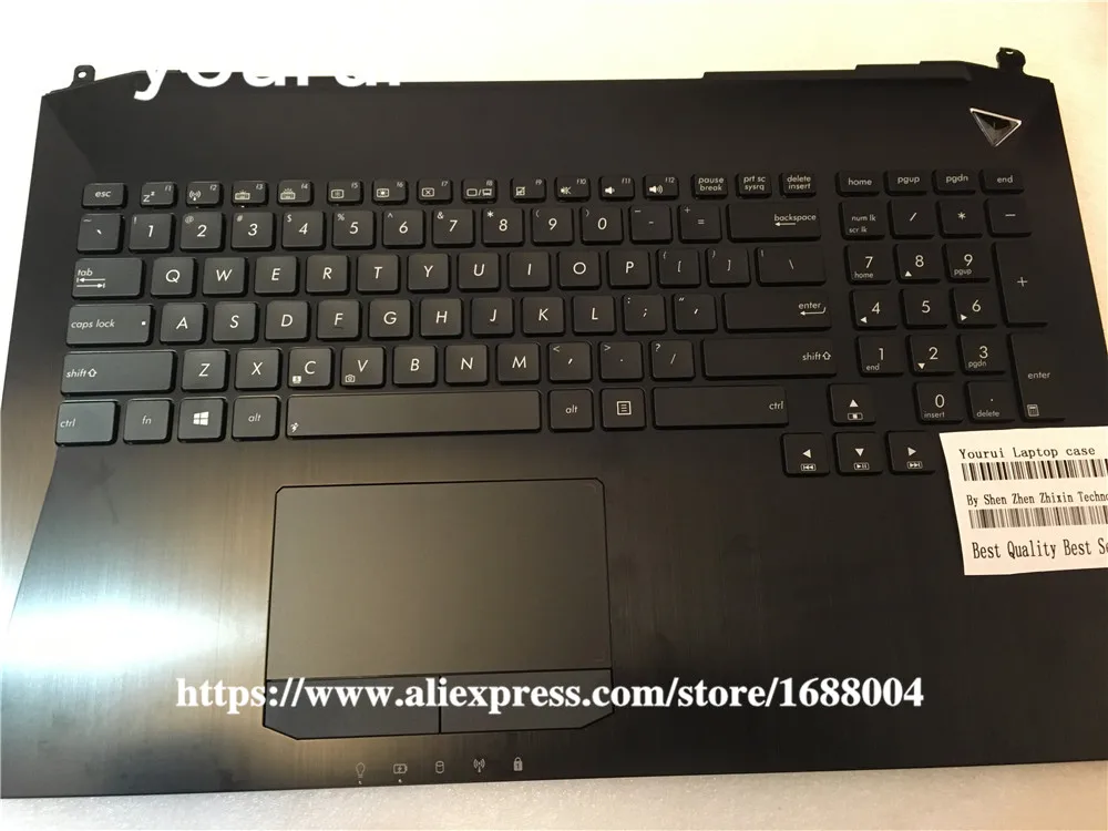 Клавиатура и чехол yourui US для Asus G750 G750JH G750JM G750JS G750JW G750JX G750JZ G751 US клавиатура Упор для рук чехол C