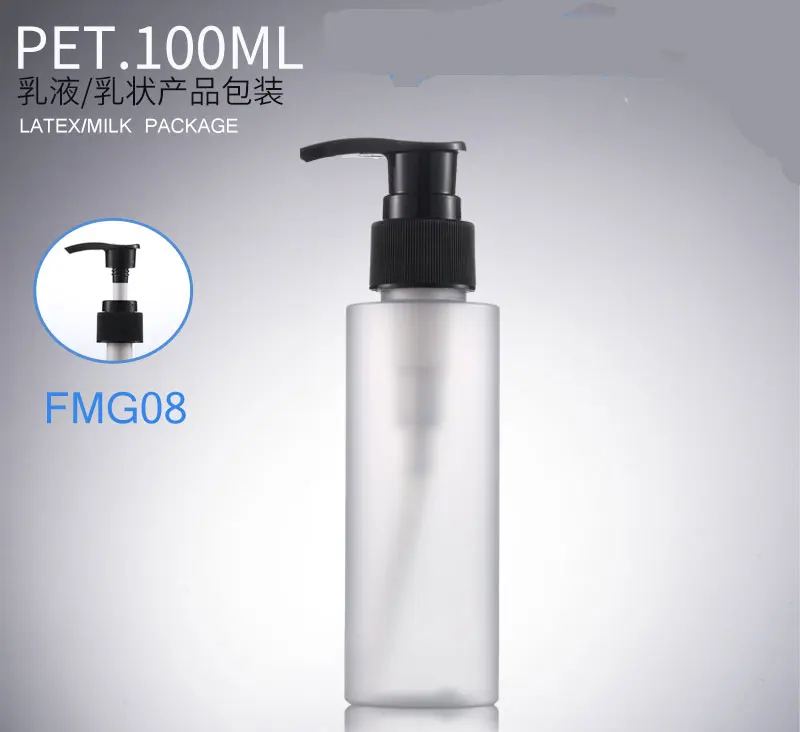 

1000x бутылка многоразового использования переносной 100 мл шампунь лосьон пена вода пластиковый прессованный насос Матовая бутылка многораз...