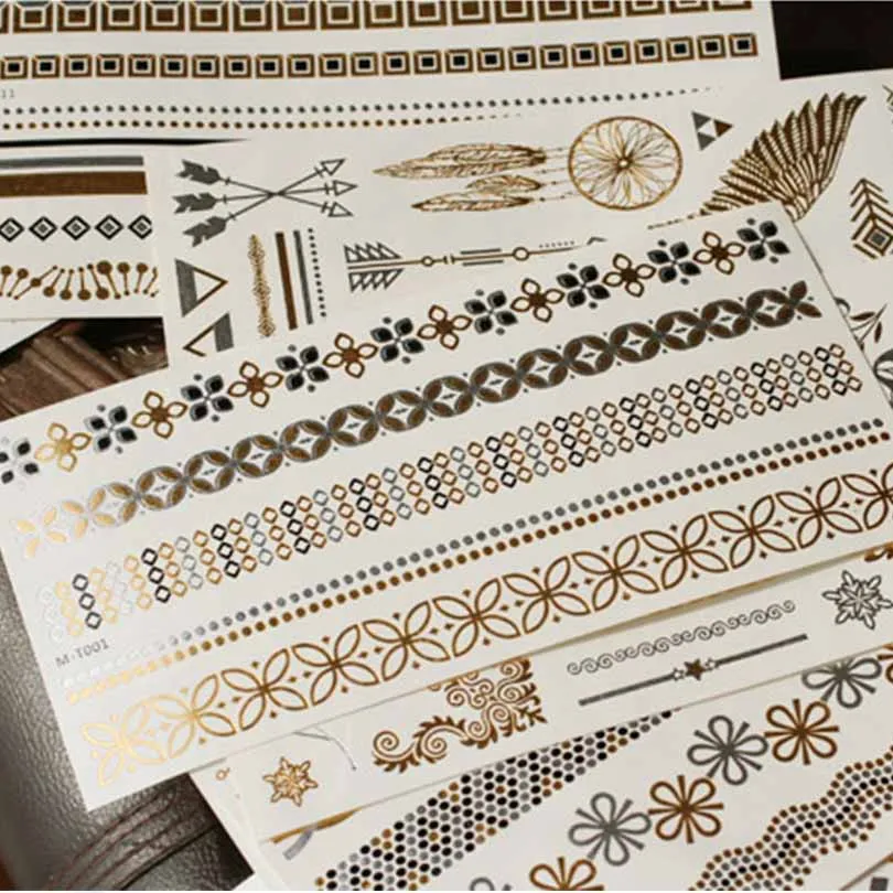 2 шт./компл. наклейки на татуировки Красивые милые сексуальные боди арт Красота