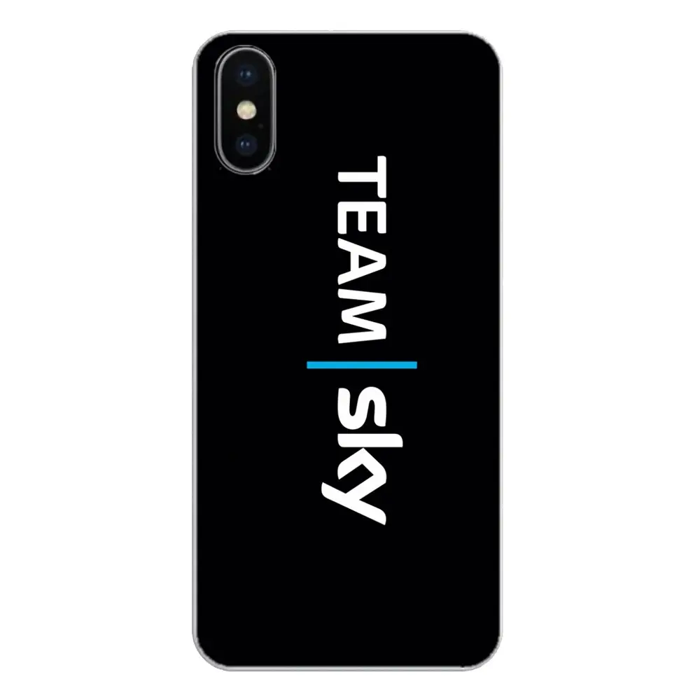 Силиконовый чехол для телефона iPod Touch iPhone 4 4S 5 5S 5C SE 6 6S 7 8 X XR XS Plus MAX Bike Racing Sky Pro Team