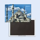 Наклейки для домашнего декора, турецкий, стамбольский пейзаж, магнит на холодильник с изображением Софии, туристические аттракционы, сувенир, 5365