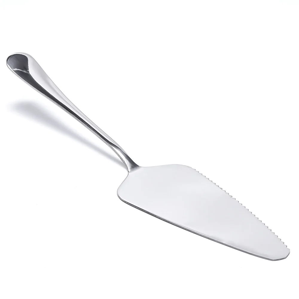 Новый нож для резки пиццы 304 нержавеющая сталь пирог Сырная лопатка крема скребок