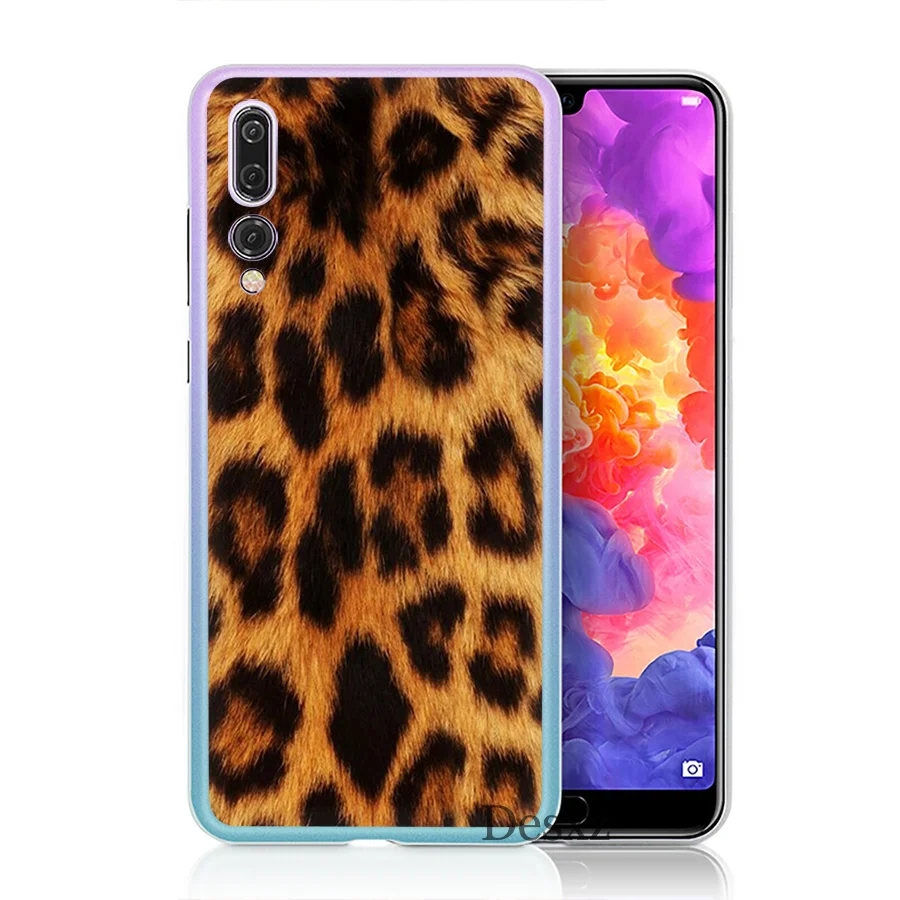 Чехол для телефона с леопардовым принтом Huawei Mate 10 20 Lite Pro Nova 2i 3 3i I|Чехлы-накладки| |