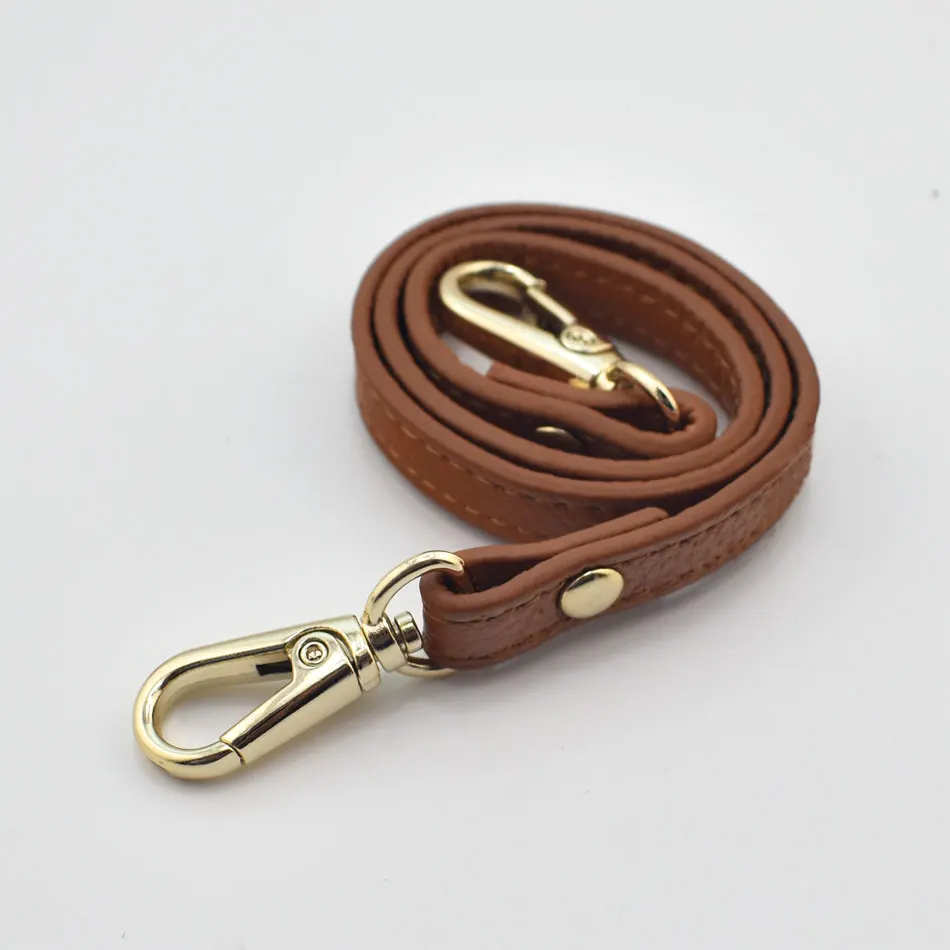 

120cm Genuine Leather Bags Strap Detachable Handle Replacement Women Girls Shoulder Bag Accessories Buckle Belts Christmas Gift