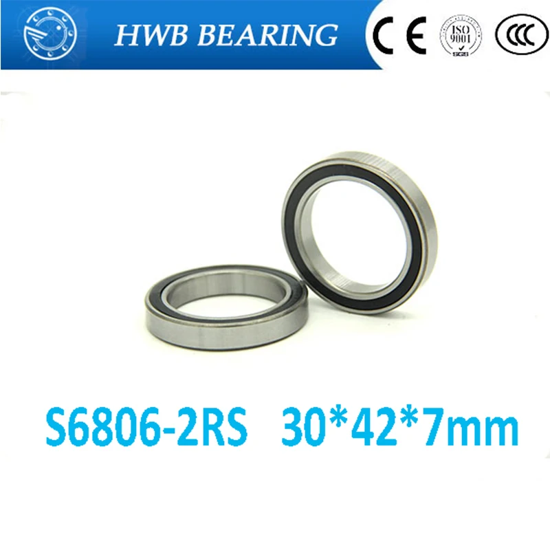 Высокое качество 2 шт Резиновые герметичные 440 нержавеющей стали гибридные