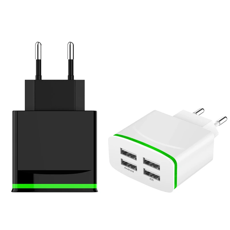 Универсальное зарядное устройство с 4 USB портами 5 В а|Зарядные устройства для