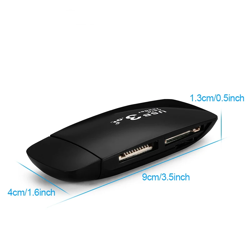 Rocketek usb 3,0 мульти карта памяти ридер адаптер кардридер для micro SD/TF CF MS microsd ридеры ноутбук компьютер ПК