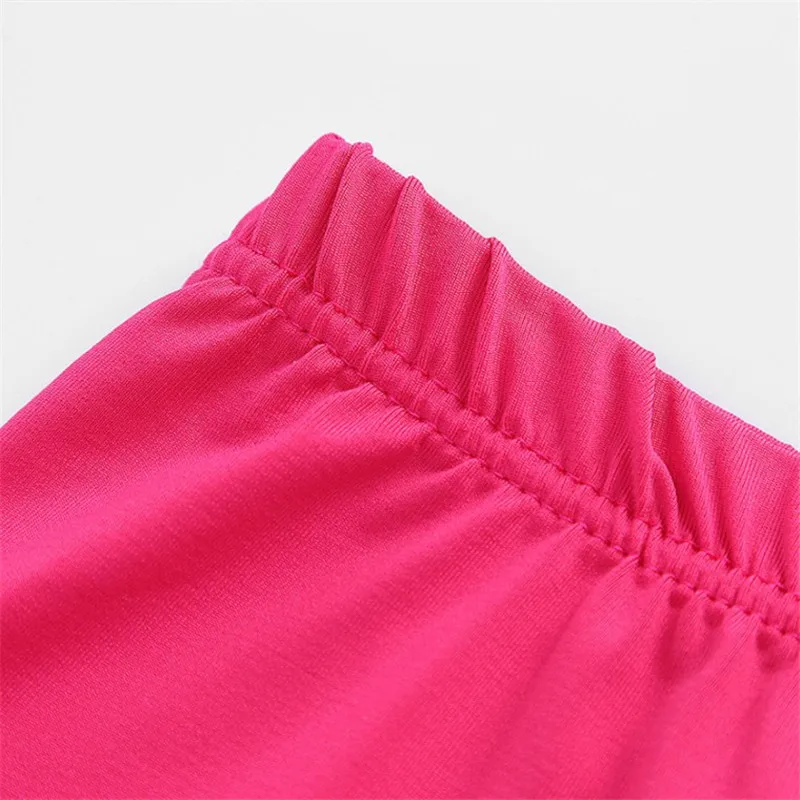 Leggings de Color caramelo para ni&ntilde;os de 3 a 11 a&ntilde;os, pantalones ajustados de l&aacute;piz, Color s&oacute;lido, primavera y oto&ntilde;o-4
