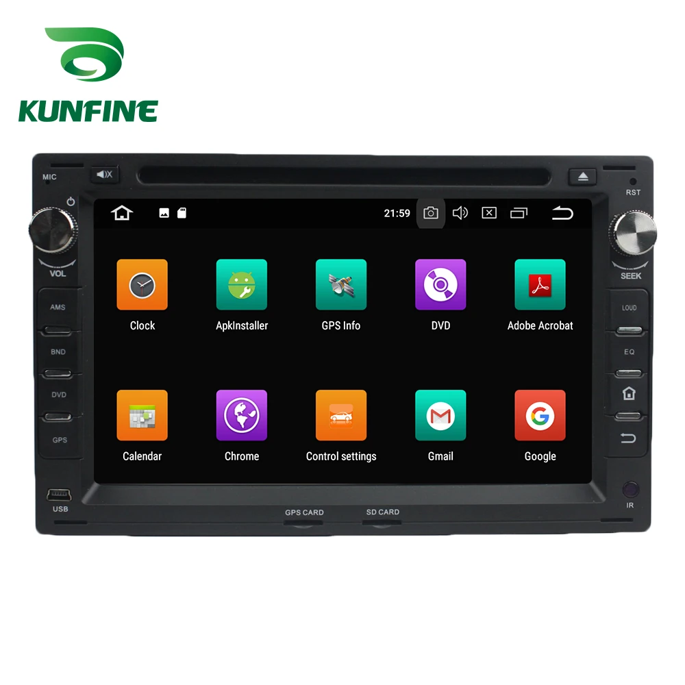 KUNFINE 4 ядра 2 ГБ оперативная память Android 8 1 автомобиль DVD gps навигации