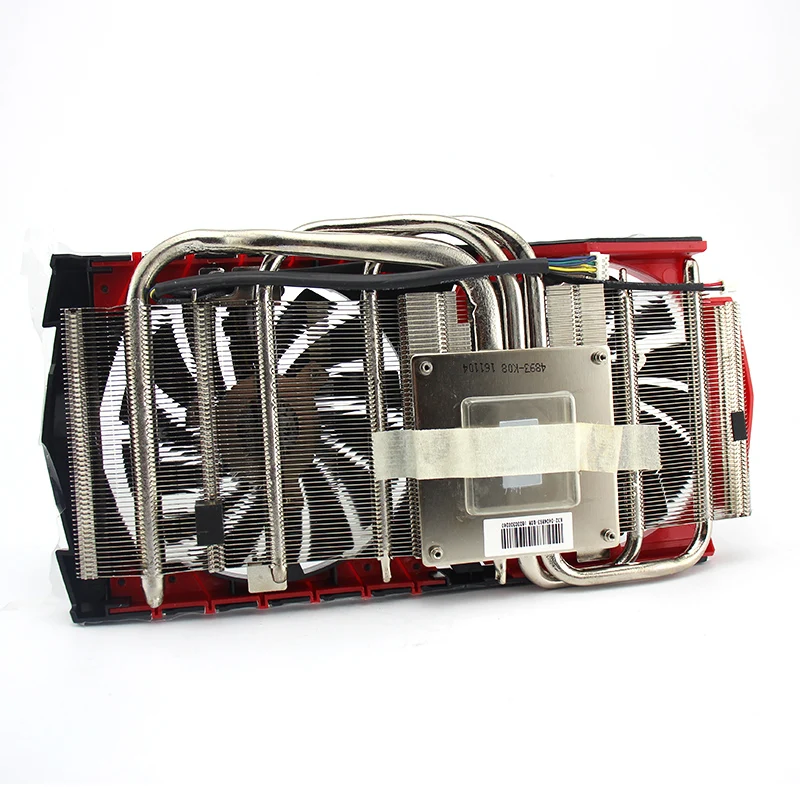 Новый оригинальный кулер для видеокарты MSI GTX960 игровой вентилятор с радиатором