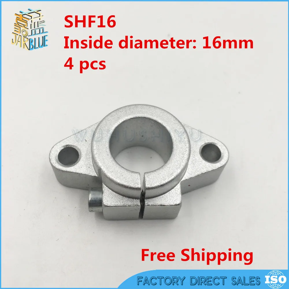 Горячая распродажа! 4 шт./лот SHF16 16 мм Горизонтальная линейная Опора вала