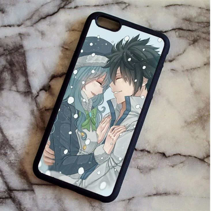 Защитный чехол для телефона KETAOTAO Mirajane fairy tail s для iPhone 4S 5C SE 5 5S 6 6S 7 8 Plus X чехол из мягкого ТПУ резины и силикона - Цвет: Красный