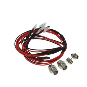 110 118 116 радиоуправляемая модель дрифта автомобиля светодиодные ночные 5 мм и 3 мм фары светодиодные фары головного света светодиодный свет светодиодный TRAXXAS HSP HPI REDCAT RC автозапчасти