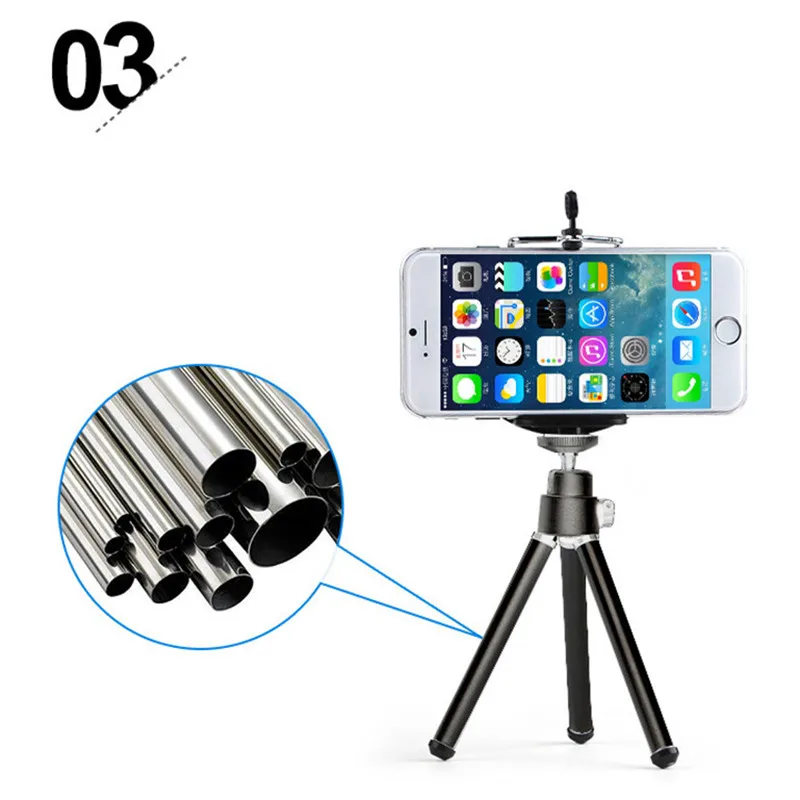 Мини-настольная подставка для штатива крепление телефона с зажимом камеры Gopro