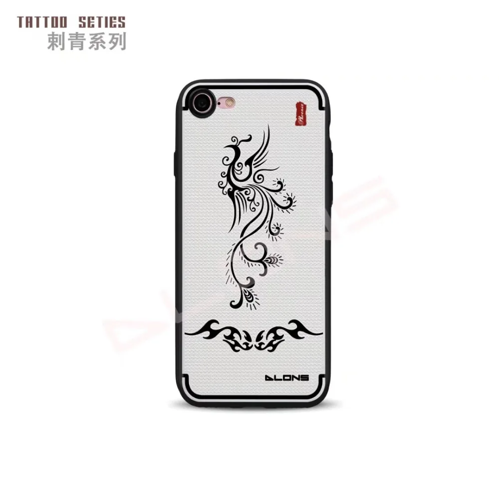 Fashion Tattoo Series In Soft TPU Case Cover Mobile Phone Back Shell For iPhone 6s |