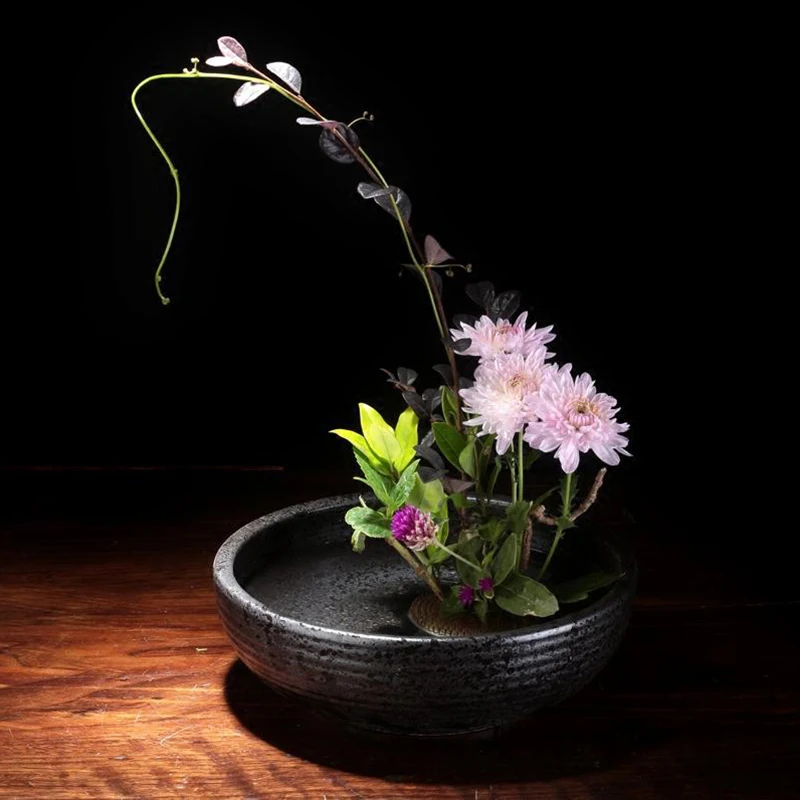Винтажная ваза в японском стиле Ikebana креативный домашний декор настольный
