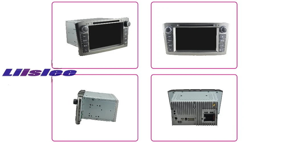 Для TOYOTA Avensis T250 Corona MK2 2003~ 2009 LiisLee Автомобильный мультимедийный телевизор DVD gps Радио Carplay стиль навигация Navi