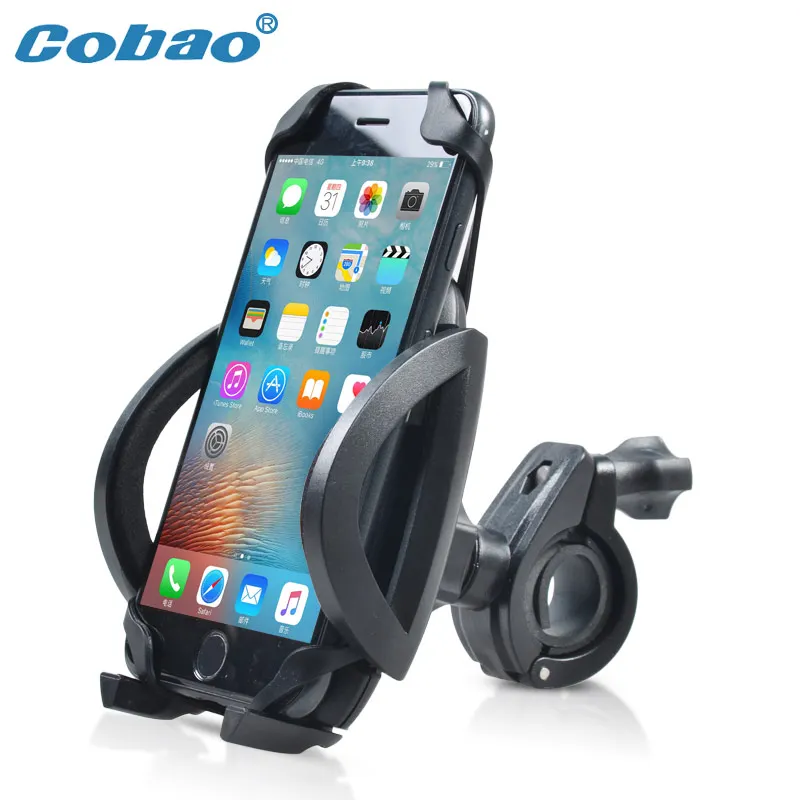 Cobao Bicycle Phone Holder Handlebar Bike 360 Adjustable Motorcycle For iPhone Samsung Huawei Xiaomi | Мобильные телефоны и