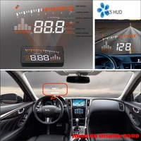 auto accessories car hud head up display for infiniti m35m45m37m56q70 windshield safe driving screen projector