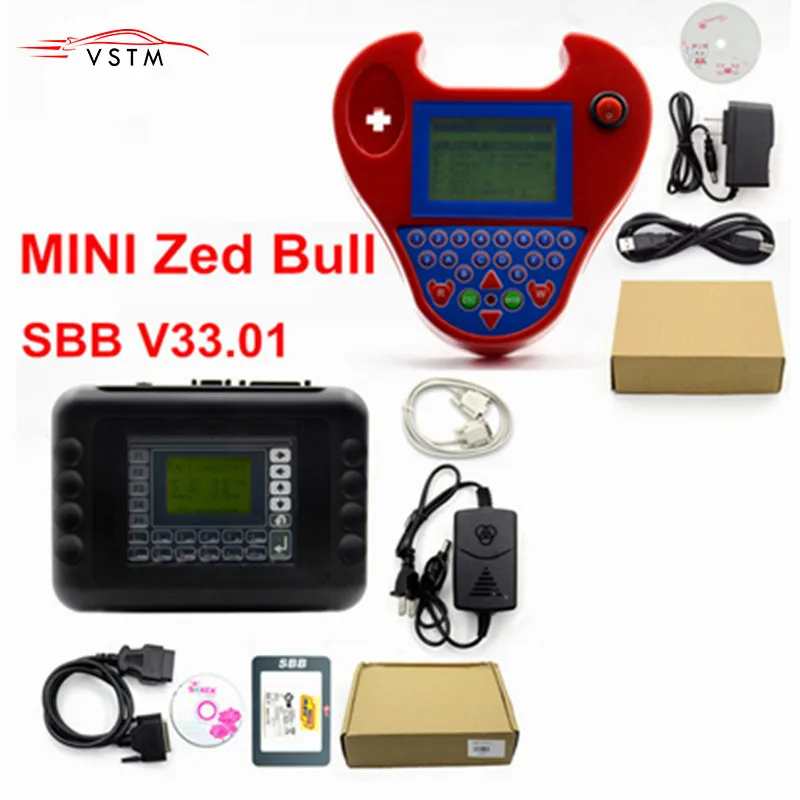 Бесплатная доставка Мини программатор ключей Zed Bull SBB V46.02 V33.02 V33.01
