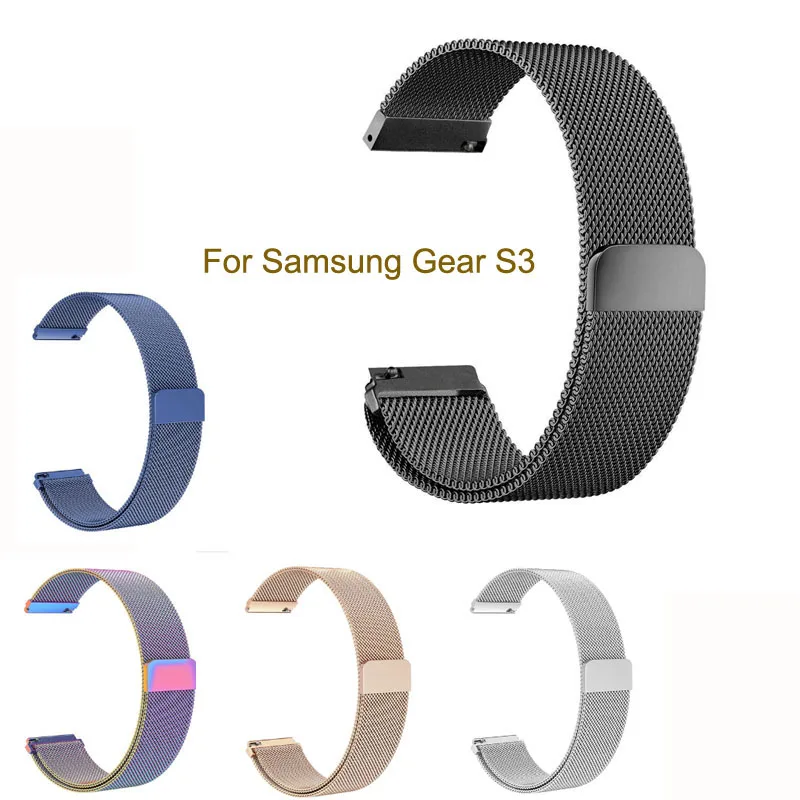 Ремешок для наручных часов samsung gear S3 Classic Frontier браслет из нержавеющей стали