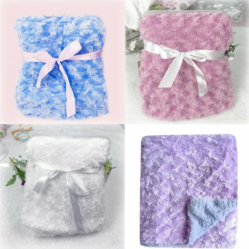 Новое персонализированное роскошное детское одеяло с вышивкой для мальчиков и