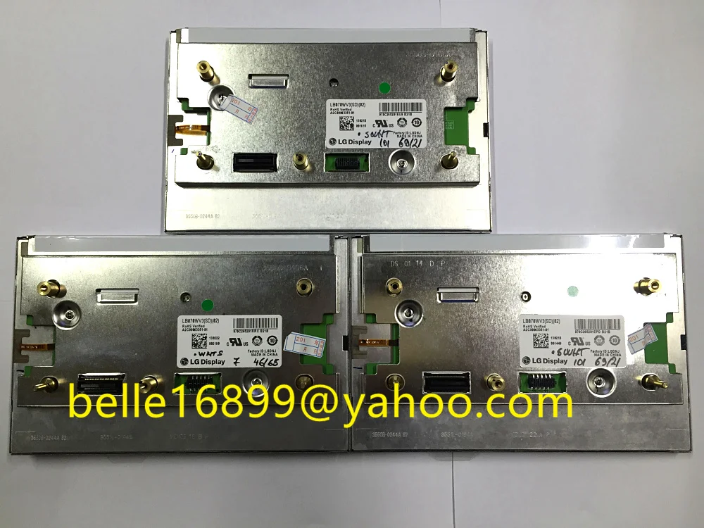 Абсолютно Новый 7 &quotЖК дисплей LB070WV3 (SD) (02) SD02 экран для Mercedes Ben W204 E260 Автомобильный