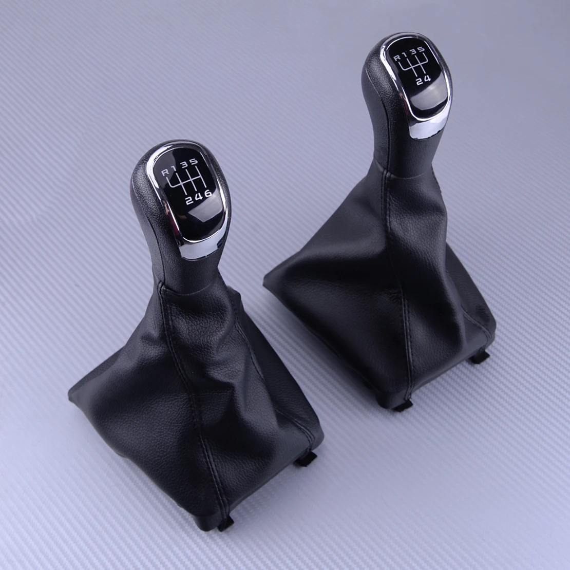 Пригодный для Skoda Superb 2008 2009 2010 2011 2012 1Z0711141 черного цвета на каблуках высотой 5 6 Скорость Шестерни рычаг переключения передач ручка переключения гетры рамка рычаг на автомобиле
