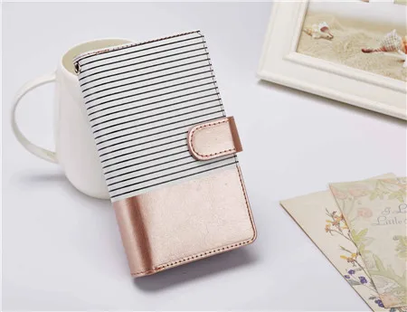 white gold Для iPhone 11 pro X XR XS Max Роскошный кошелек в полоску кожаный чехол для iPhone 5 5S 6 6S Plus 7 8 Plus Магнитный чехол из ТПУ с ремешком на руку - Цвет: white gold