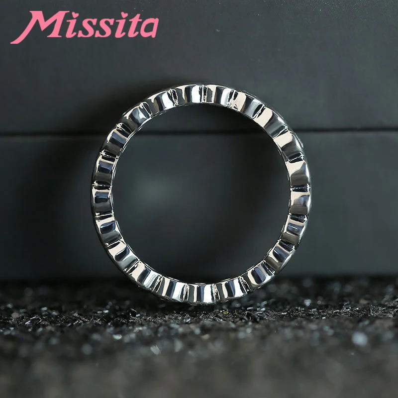 MISSITA 100% New Fashion Romantic Crystal Rings For Women Girls Gift Brand Jewelry Engagement anillos mujer | Украшения и