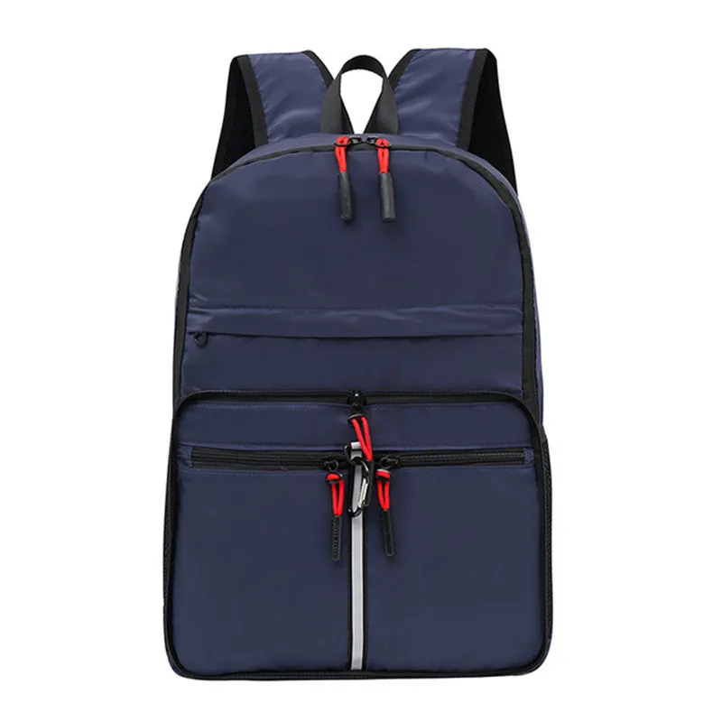 Dark blue Женская Водонепроницаемая спортивная сумка, сумка для спортзала, мягкий спортивный рюкзак, мужские спортивные сумки, спортивные аксессуары, сумка для спортзала, фитнеса, бега - Цвет: Dark blue